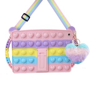 Gupgi Tablet PC Case with Stand Silicone Squeeze Bubble Protection For 2019/2020 iPad