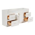 thumbnail image 5 of Ariel Hamlet 66 Inch Single Sink Base Cabinet In White, 5 of 9