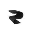 thumbnail image 7 of Soprano 36" Wall Mounted Modern S-Shaped Bathroom Sink in Black, 7 of 7