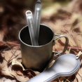 thumbnail image 2 of Nextool Outdoor Titanium Fork Spoon Cooking Titanium Spoon Tableware Cutlery Spork Set Portable For Camping Picnic, 2 of 5