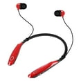 thumbnail image 2 of Auricular inalámbrico Bluetooth, Auriculares deportivos colgantes para correr, Rojo, 2 of 6