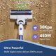 thumbnail image 3 of Aspiradora vertical inalámbrica Ultenic U10 Ultra, motor de 450 W, succión de 30 kPa, autonomía máxima de 40 minutos, cepillo antienredos, depósito de 1 l, ideal para el hogar, pelo de mascotas, suel, 3 of 5