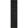 thumbnail image 3 of SAFAVIEH Milan Harlow Solid Plush Shag Runner Rug, Dark Grey, 2' x 10' - Modern Design, Dark Grey, Non-Shedding & Easy Cleaning, Ultra Plush Thick Pile, Ideal for Living Room, Bedroom, Entryway, 3 of 10