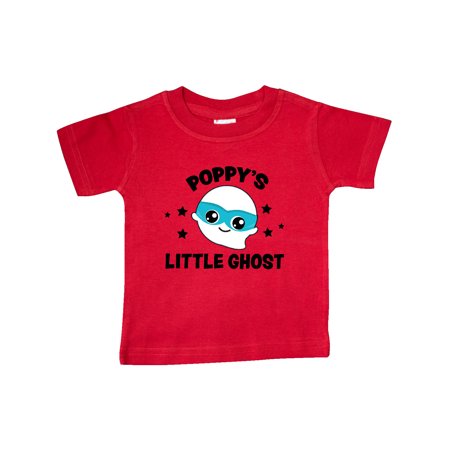 

Inktastic Cute Poppy s Little Ghost with Stars Gift Baby Boy or Baby Girl T-Shirt