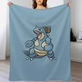 thumbnail image 3 of Pokemon Nidoqueen Throw Blanket Cute Flannel for Boys Girls Men Women, 3 of 7
