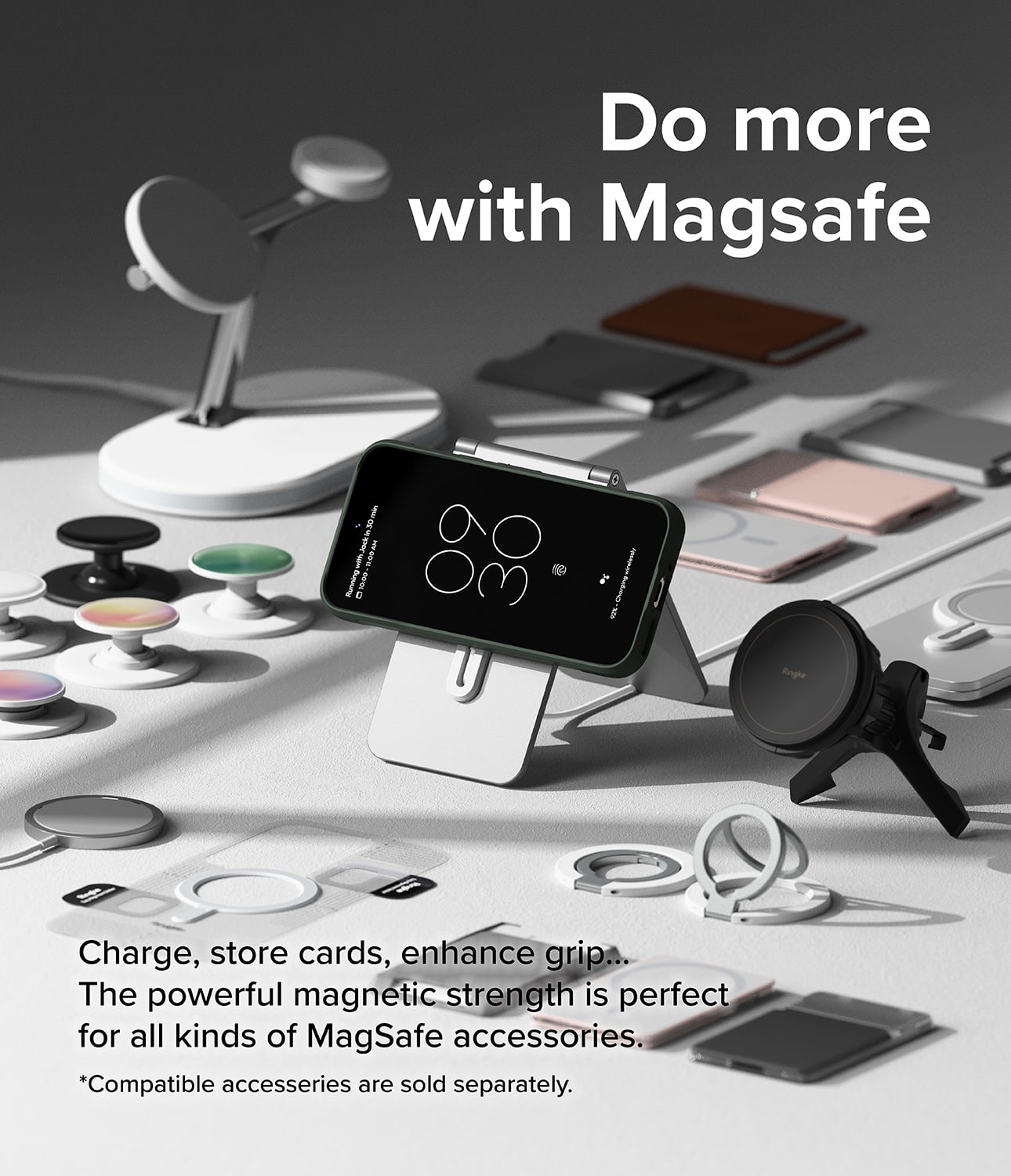 Ringke Pixel 9 [Onyx Magnetic] High Quality Flexible Heavy Duty Durable Phone Case Compatible with Magnetic Charger - Dark Green