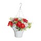 thumbnail image 3 of Flores artificiales colgantes en cesta, arreglo floral, planta artificial, colgante falso Estilo B, 3 of 9