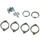 thumbnail image 1 of Bridas De Brida De Oxidadas Soportes De Reparación Repuestos De Reparación Para E46 M3 07/1999 - 08/2006 Cola Reparación de soporte de brida de escape, 1 of 8