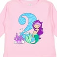thumbnail image 4 of Inktastic Second Birthday Mermaid Girls Long Sleeve Toddler T-Shirt, 4 of 5