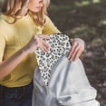thumbnail image 5 of FORMRS 13-13.3 inch Laptop Sleeve Case Soft Carrying Quilted Computer Bag Cover, Gray Leopard Pattern, 5 of 7