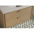 thumbnail image 5 of Hermosa 36" Floating Bathroom Vanity Oak, 5 of 11