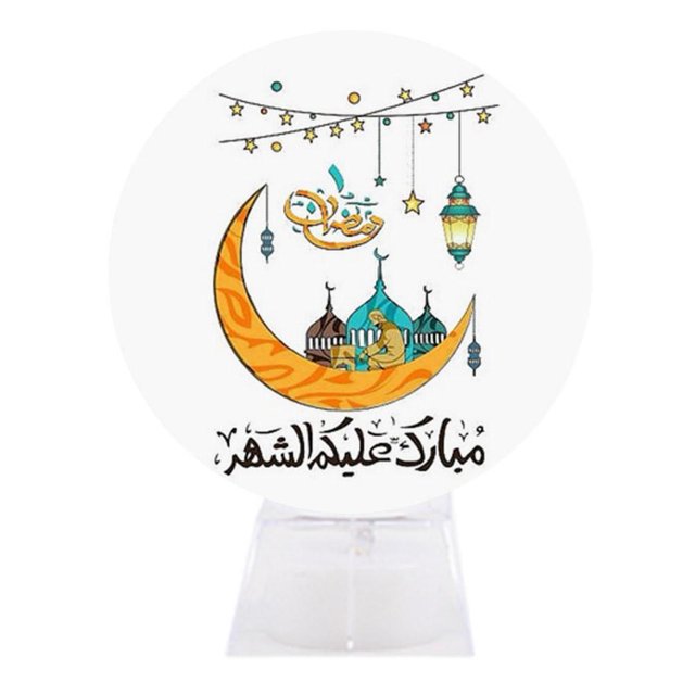 Adornos de luz de noche con velas LED TQEHS para decoración del hogar de Ramadán