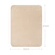 thumbnail image 3 of Tapete para silla para pisos de madera y baldosas, antideslizante, sin curvas, para silla con ruedas y escritorio de computadora, 120 x 89 cm, marrón claro, 3 of 8