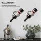 thumbnail image 1 of Pack Of 6 Wine - Red Wine Display Holder With Screws, Metal Hanging Wine Rack Organizer, 1 of 4
