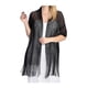 thumbnail image 1 of Minnieouse Bufanda brillante Sombra de protección solar Mantón Mujer Hilo fino Exquisitas Capas de boda Fiesta Vestido de noche Capa Bufandas Ropa, zapatos y accesorios Miscelánea Negro, 1 of 6