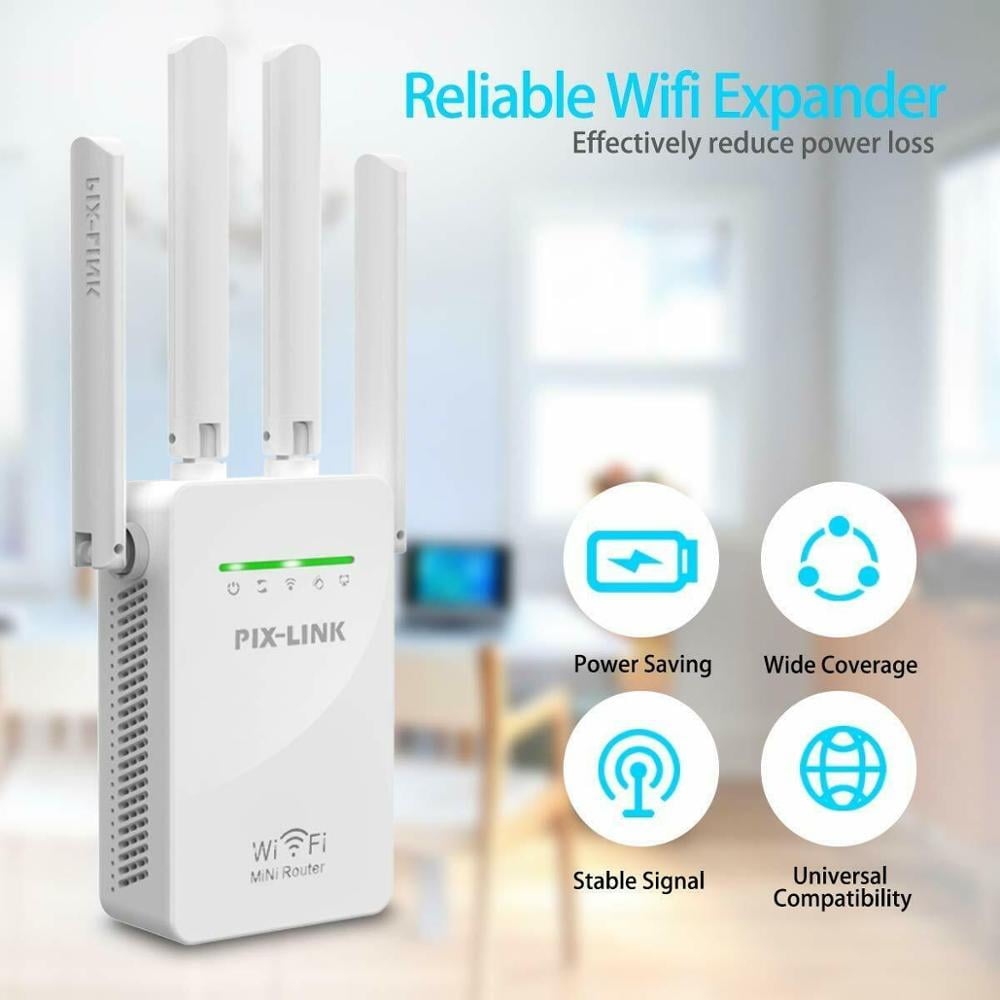 Répéteur Wifi 300 Mbps PIX-LINK LV-WR09