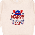 thumbnail image 3 of Inktastic Happy Veterans Day Toddler Sweatshirt, 3 of 4