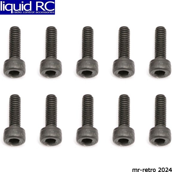 Associated 89222 Socket Head Cap Screw 2.5x08mm (10)