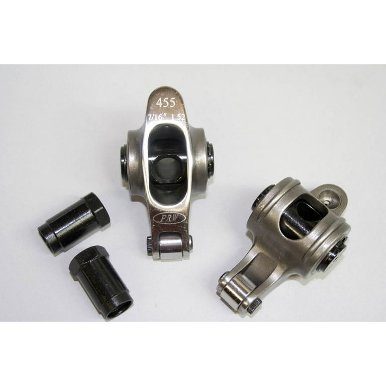 PRW Pontiac V8 Roller Rocker Arms - 1.52 Ratio 7/16 Stud PRW Pontiac V8 Roller Rocker Arms - 1.52 Ratio 7/16 Stud