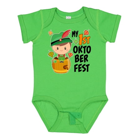 

Inktastic My First Oktoberfest Boy Gift Baby Boy or Baby Girl Bodysuit