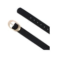 thumbnail image 2 of CTM  Synthetic Leather Belt with Oval Buckle (Women's Plus), 2 of 4