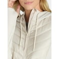 thumbnail image 4 of Avia Women's Chevron Quilt Hybrid Jacket with Zip Pockets, Sizes XS-XXXL, 4 of 5