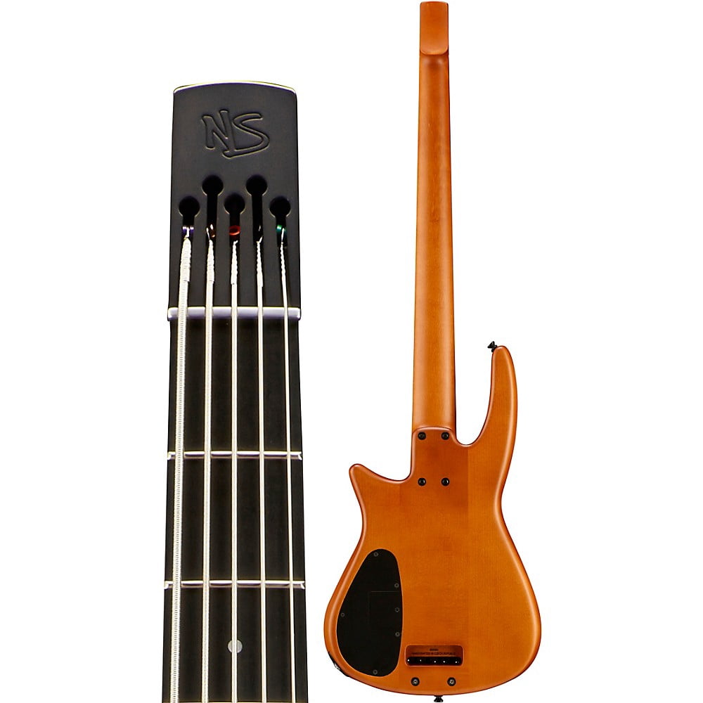 NS Design CR5 RADIUS Bass Guitar Satin Amber