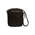 thumbnail image 1 of Bandolera Castelli Leather Authentic de piel CAFÉ unisex, 1 of 3