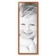 thumbnail image 2 of ArtToFrames 12" x 33" Honey Picture Frame, 12x33 inch Brown Wood Poster Frame (WOM-4214),  Pack, 2 of 8