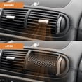 thumbnail image 3 of SWETRACE 2Ud Baffle Para Ventilación De Aire En Auto Negro Material Resistente ABS Fácil De Montar Y Reemplazar, 3 of 6