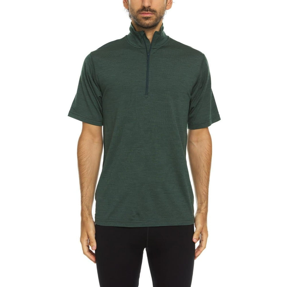 merino wool 1 4 zip mens