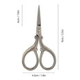 thumbnail image 3 of DIY Cross stitch Antique Sewing Shears Dresser Embroidery Tool Small Scissor(bronze), 3 of 3
