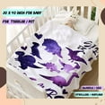 thumbnail image 5 of Just A Girl Who Loves Dinosaurs Throw Blanket Fannel Fleece Super Soft Funny Blanket Travel Throw Blanket for Bed Couch Sofa 80&nbsp;x&nbsp;60&nbsp;Inch&nbsp;for&nbsp;Adult, 5 of 6