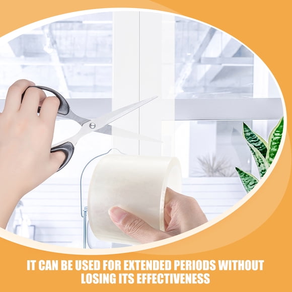 HEALEEP Adhesiva Acrílica Transparente Para De Y Puertas Filtraciones