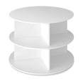 thumbnail image 4 of Luzkey Rotating Shoe Rack, Storage , Shoe Organizer, Shoe Storage Rack, Space Saving, Rotatable, Shoe Display, Lazy for The Entrance Area Two Layer, 4 of 8