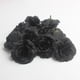 thumbnail image 4 of 10 Uds 7 cm flores de seda artificial cabezas de rosas para la decoración Negro Sunnimix Cabeza de flor artificial, 4 of 8