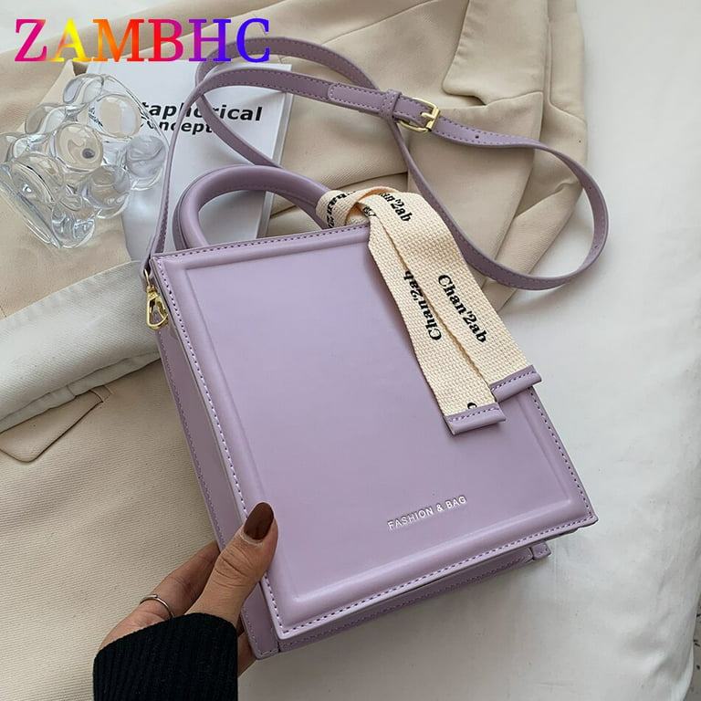 CoCopeaunt Spring And Summer New Fashion Female Small Totes Bag Candy Color  PU Leather Shoulder Bags for Women Crossbody Bag Handbag