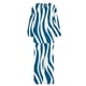 thumbnail image 5 of Puntoco Conjunto De top Y Pantalones De Cuello Redondo De Manga Larga Estampado Casual De Verano Para Mujer Azul Marino Xxl, 5 of 5