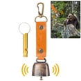 thumbnail image 5 of Yucurem Bear Bell with Emergency Whistle Set Loud Bear Bell for Bear Deterrent Essential for Adventure (Orange), 5 of 10