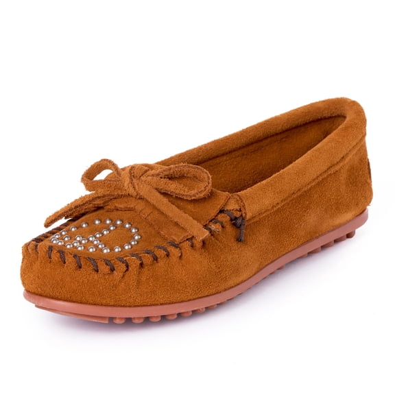 Women's Peace Moc, Brown, Size 6