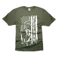 thumbnail image 5 of Mens Veteran T-shirt USA Patriotic Shirt Veteran Gifts US Flag Tee Shirt Soldier Shirts (X-Large Grey), 5 of 6