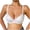 White, variant on Kukoosong Balconette Bras for Women Fashion Women's Bra Soild Color Underwear Bra Everyday Bra, Sizes M