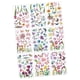 thumbnail image 1 of Calcomanías florales para ventanas, extraíbles, decoración de primavera de PVC, pegatinas para ventanas de flores para oficina, cocina, puerta,, 1 of 8