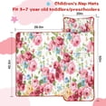 thumbnail image 5 of Pioneer Flower Floral Print Pattern Toddler Nap Mats for Kids Preschool,Sleeping Mat Bag or Kids,Toddler Sleeping Bag,Toddler Nap Mat or Daycare, 5 of 6