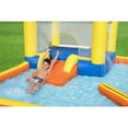 thumbnail image 5 of Bestway H2OGO! Beach Bounce House Kids Inflatable Water Park w/ Air Blower, 5 of 12