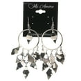 thumbnail image 2 of Silver-Tone Metal Dangle-Earrings #LQE1946, 2 of 2