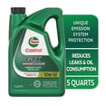 thumbnail image 2 of Castrol GTX High Mileage 10W-30 Synthetic Blend Motor Oil, 5 Quarts, Case of 3, 2 of 10
