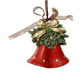 thumbnail image 3 of Stijggn Bells for Christmas Decoration Christmas Decorations Large Rustic Metal Bell Decoration Xmas Hanging Decorative Bell for Christmas Tree, Wreath, Door & Party Supplies, 3 of 6