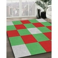 thumbnail image 2 of Ahgly Company Indoor Rectangle Patterned Green Novelty Area Rugs, 7' x 10', 2 of 6
