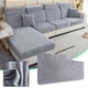 thumbnail image 1 of Yunuuuoa Elastic Fiber Leather Sofa Slipcover, Wear-Resistant Stretch Couch Protector, Non-Slip Furniture Cover for Living Room, Washable Pet-Friendly Fabric, 1 of 5